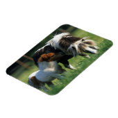 Miniatuur Mare & Foals 2 Magneet (Linkerzijde)