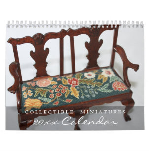 Miniatuur Meubels Collectibles Kalender