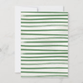 Miniatuur Mini Golf Verjaardag Par-t-shirt Kaart (Achterkant)