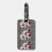 Miniatuur Orchidee Bagagelabel (Achterkant verticaal)