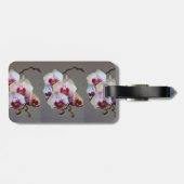Miniatuur Orchidee Bagagelabel (Achterkant horizontaal)