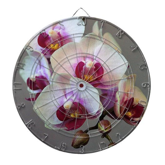 Miniatuur Orchidee Dartbord (Voorkant)