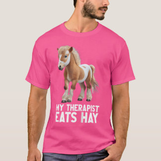 Miniatuur Paard Mini Paard Huisdier Klein Paard Li T-shirt