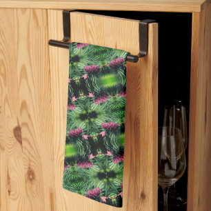 Miniatuur Pinecones sluit Abstract patroon af Theedoek