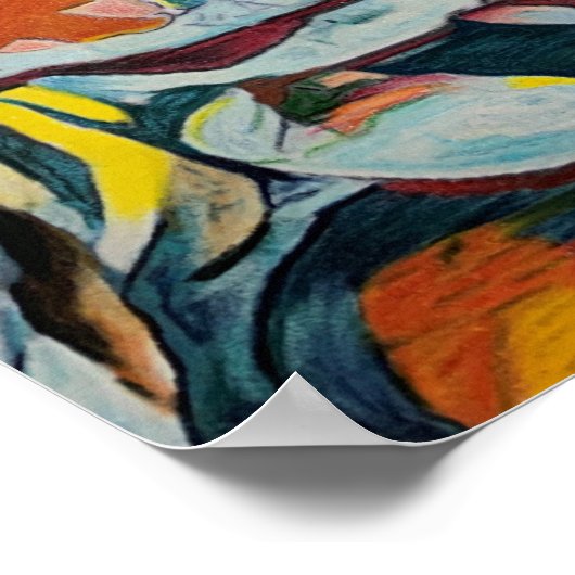 Miniatuur Pinscher Custom Art Poster (Hoek)