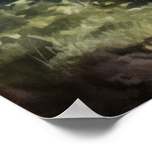 Miniatuur Pinscher Dog Art Print Poster (Hoek)