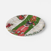 Miniatuur Pinscher Dog Kerstmis Papieren Bordje (Gekanteld)