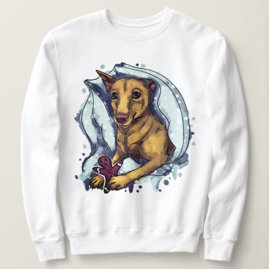 Miniatuur Pinscher en peperkoek Trui (Design voorkant)