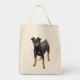 Miniatuur Pinscher Grocery Tas
