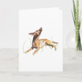 Miniatuur Pinscher kaart, Persoonlijk Kaart (Voorkant)