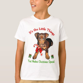 Miniatuur Pinscher-kerstcadeautjes T-shirt
