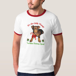 Miniatuur Pinscher-kerstcadeautjes T-shirt