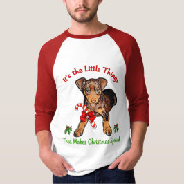 Miniatuur Pinscher-kerstcadeautjes T-shirt
