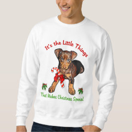 Miniatuur Pinscher-kerstcadeautjes Trui