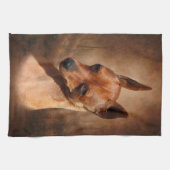 Miniatuur Pinscher Kitchen Towel Theedoek (Horizontaal)