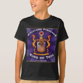 Miniatuur Pinscher, koning van speelgoed T-shirt (Voorkant)