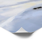 Miniatuur Pinscher Laat Het Sneeuw Kerstmis Perfect Poster (Hoek)