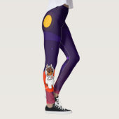 Miniatuur Pinscher (Min Pin) in de ruimtevaart Leggings (Rechts)