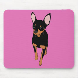 Miniatuur Pinscher Min Pin Muismat