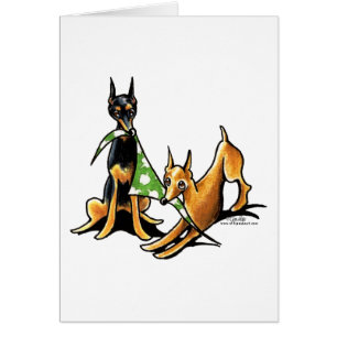 Miniatuur Pinscher n Apples