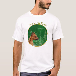 Miniatuur Pinscher Peace T-shirt