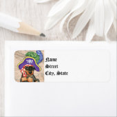 Miniatuur Pinscher Pirate Etiket (Insitu)