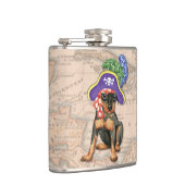 Miniatuur Pinscher Pirate Heupfles (Rechts)