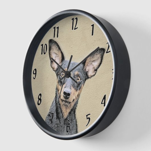 Miniatuur Pinscher-schilderkunst (Hoek)