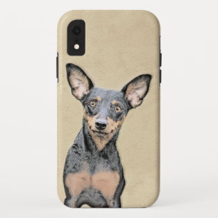 Miniatuur Pinscher-schilderkunst Case-Mate iPhone Case