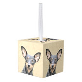 Miniatuur Pinscher-schilderkunst Decoratie (Achter hoekig)