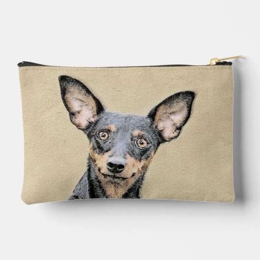 Miniatuur Pinscher-schilderkunst Etui (Achterkant)