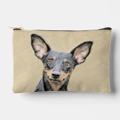 Miniatuur Pinscher-schilderkunst Etui (Voorkant)