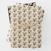 Miniatuur Pinscher-schilderkunst Inpakpapier Vel (In situ)