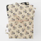 Miniatuur Pinscher-schilderkunst Inpakpapier Vel (In situ)