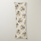 Miniatuur Pinscher-schilderkunst Lichaamskussen (Voorkant Verticaal)