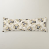 Miniatuur Pinscher-schilderkunst Lichaamskussen (Voorkant)