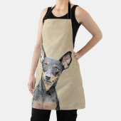 Miniatuur Pinscher-schilderkunst Schort (Insitu)