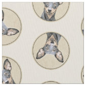 Miniatuur Pinscher-schilderkunst Stof (Close Up)