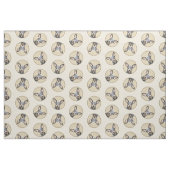 Miniatuur Pinscher-schilderkunst Stof (Fat Quarter)