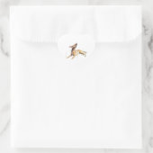Miniatuur Pinscher Sticker Label (Tas)