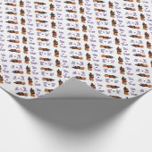 Miniatuur Pinscher Trick Cadeaupapier (Hoek)