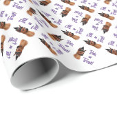 Miniatuur Pinscher Trick Cadeaupapier (Rol Hoek)