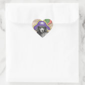 Miniatuur Podle Pirate Hart Sticker (Tas)