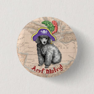 Miniatuur Podle Pirate Ronde Button 3,2 Cm