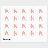 Miniatuur Podle Ronde Sticker (Vel)