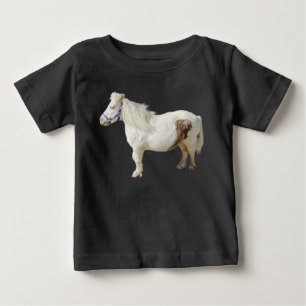 Miniatuur pony mini WIT PAARD klein dier