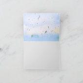 Miniatuur pony paard mini boerderij bedankkaart (Binnen)