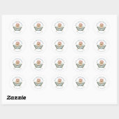 Miniatuur Poodle Hondenverzorging Sticker Vellen (Vel)