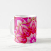 Miniatuur Roos Fractal Koffiemok (Voorkant links)