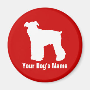 Miniatuur Schnauzer ア シ ミ ュュニチ Magneet